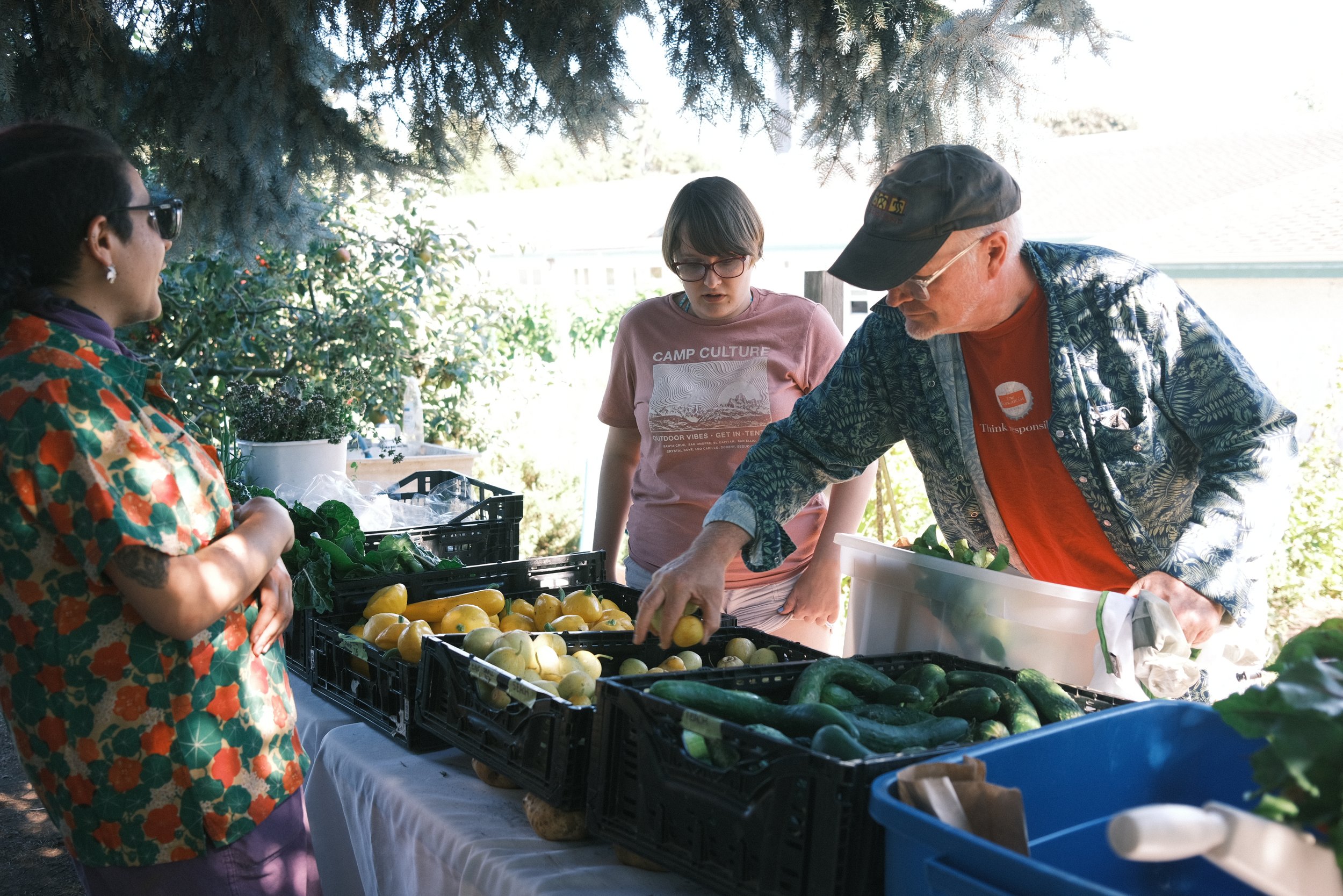 Community partner Farmers on 57th is a non-profit organization inspiring growers with urban agricultural greenscapes.